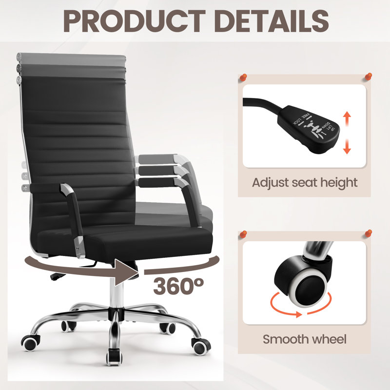 Zipcode Design™ Wyndid Mid-Back Conference Chair with Arms Zipcode Design™ Wyndid Mid-Back Conference Chair with Arms